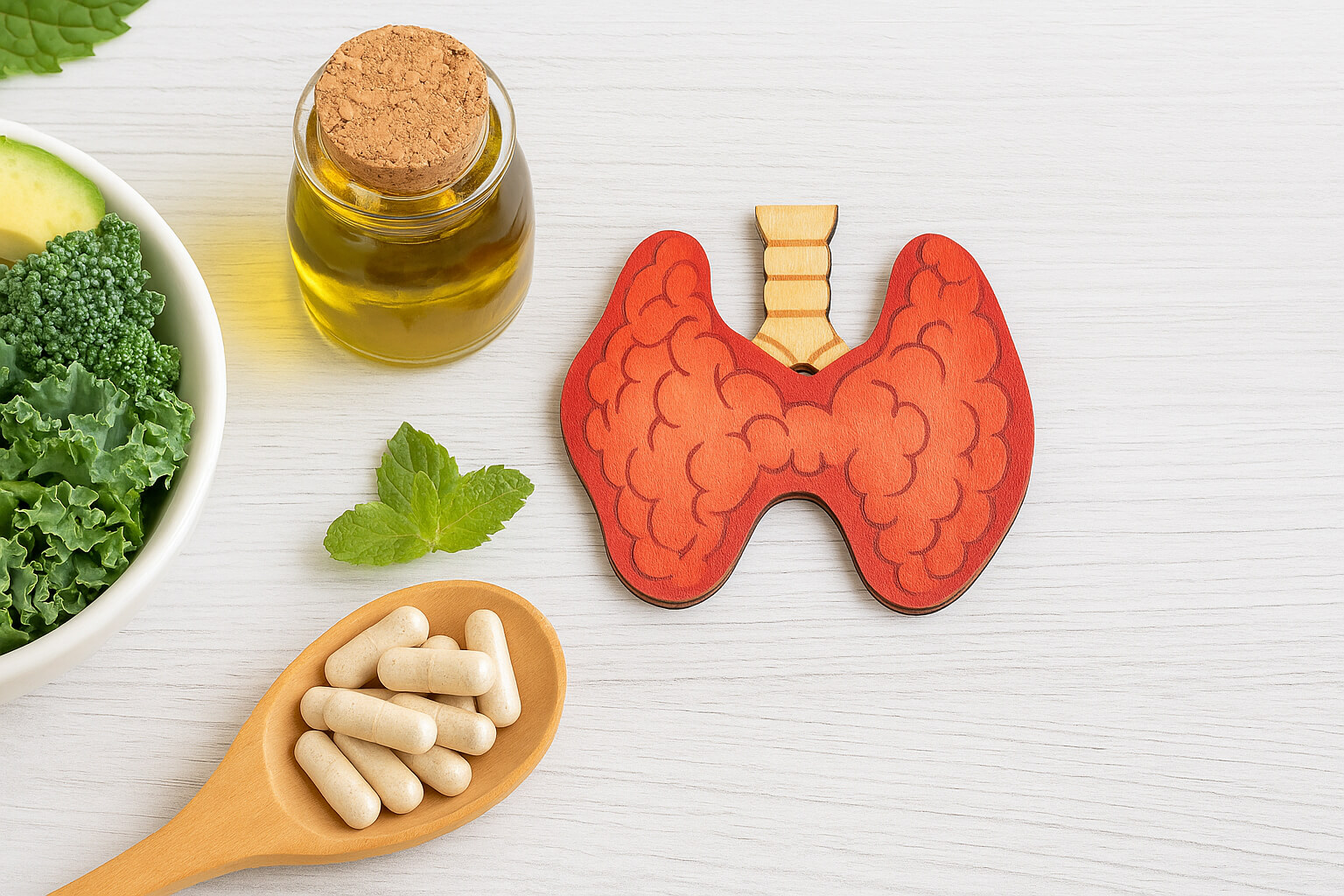 Holistic thyroid recovery with nutrition, supplements, and natural lifestyle support.